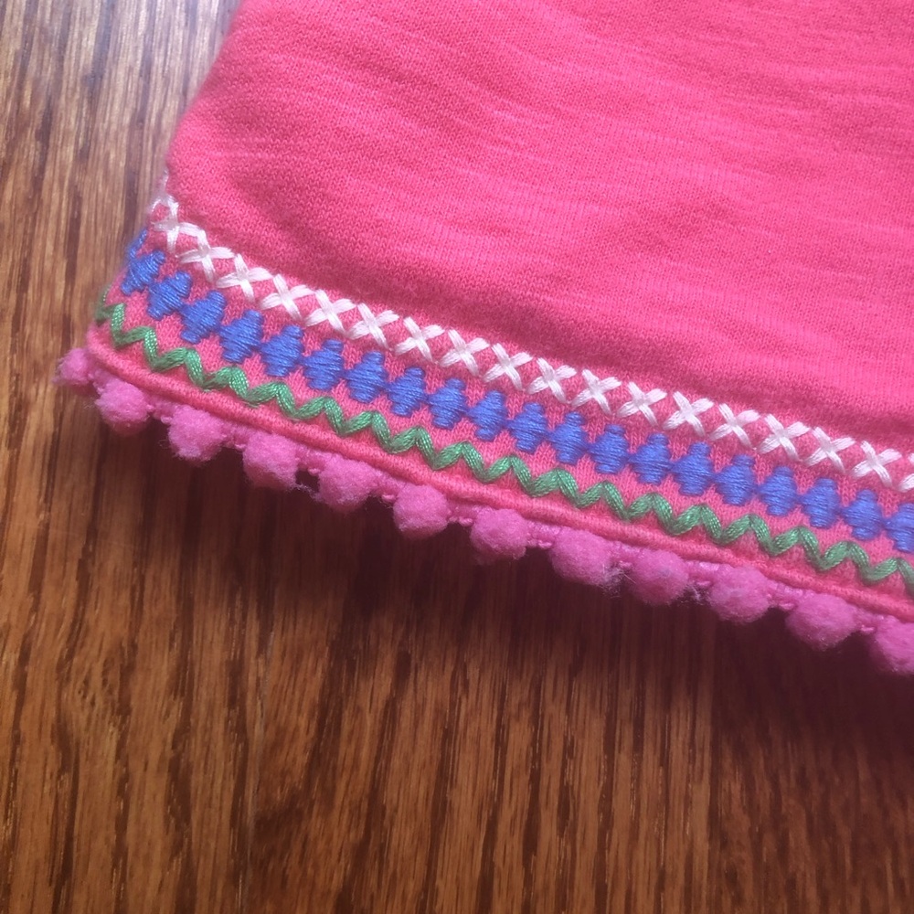 Mini Boden Pom Pom Trim Shorts 6 - Picture 4 of 7